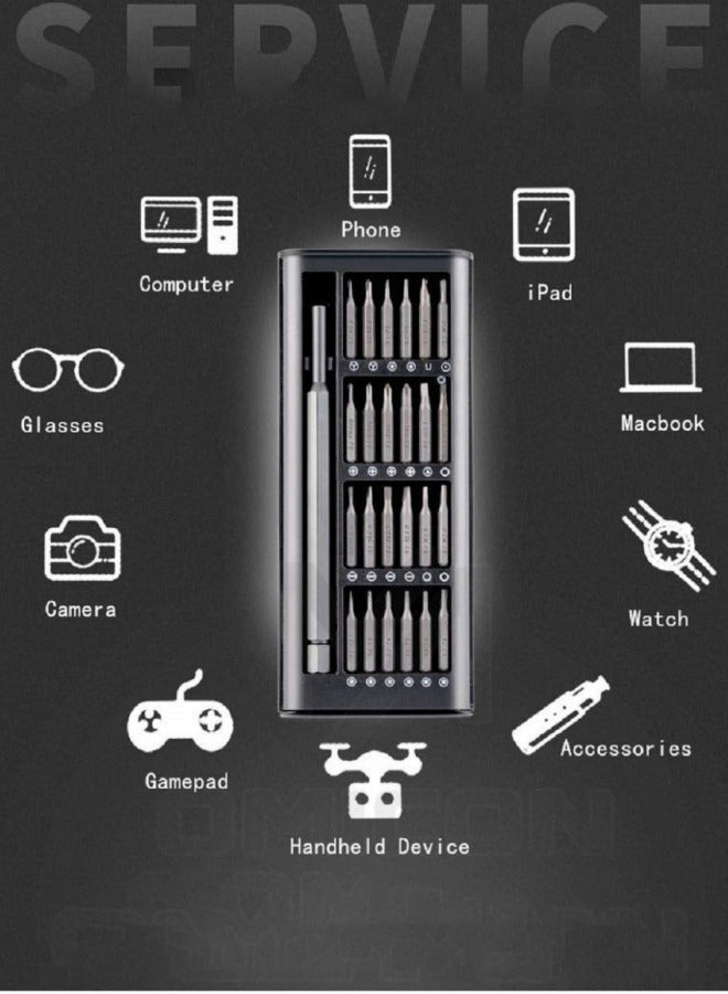 Stars Market 24-in-1 Precision Magnetic Screwdriver Set – Mini Tool Kit for Glasses, Phones, Laptops & DIY Projects - Image 1